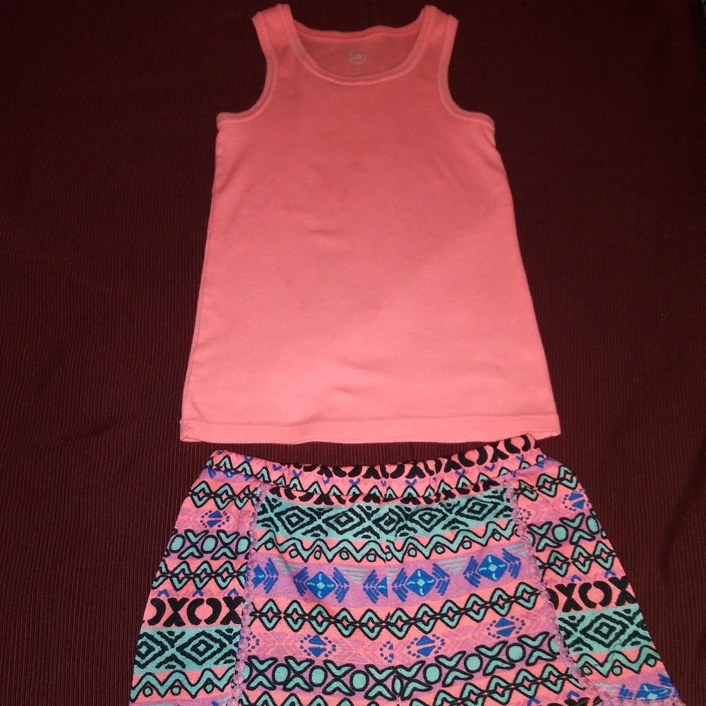 Shorts and top